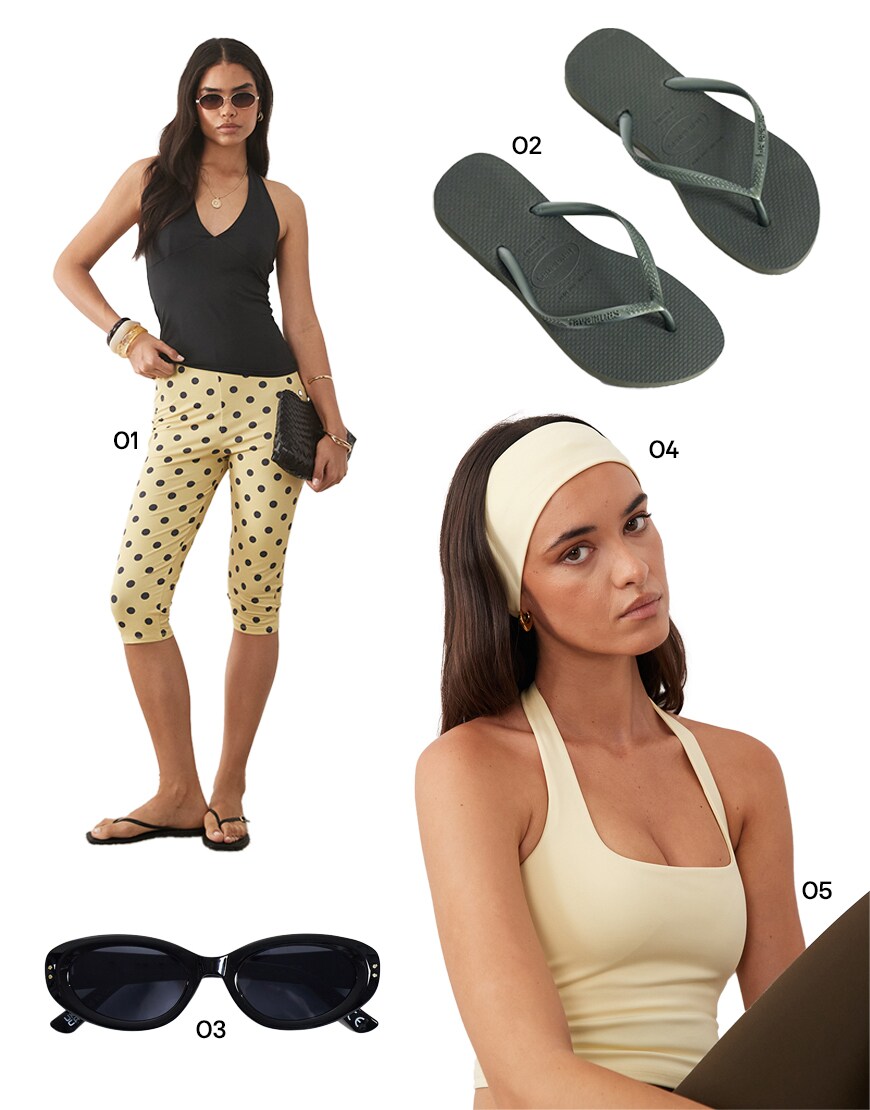 Collage of ASOS products