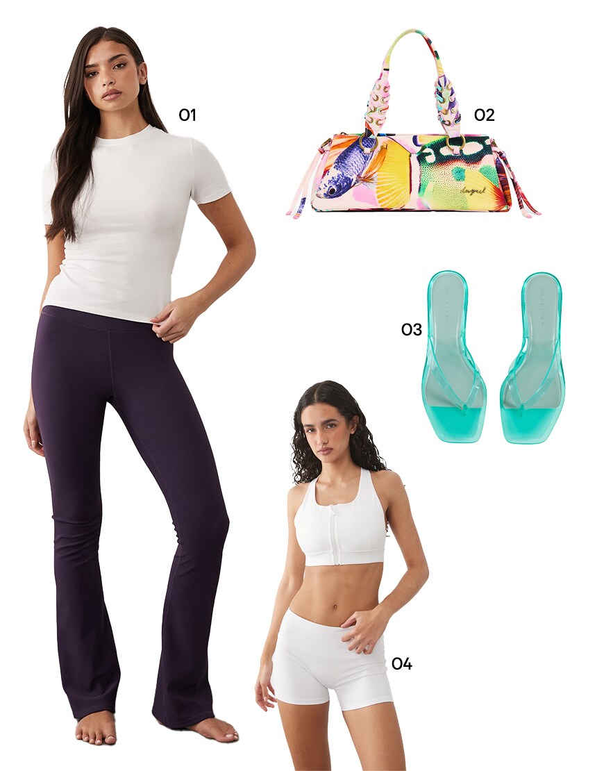 Collage of ASOS products