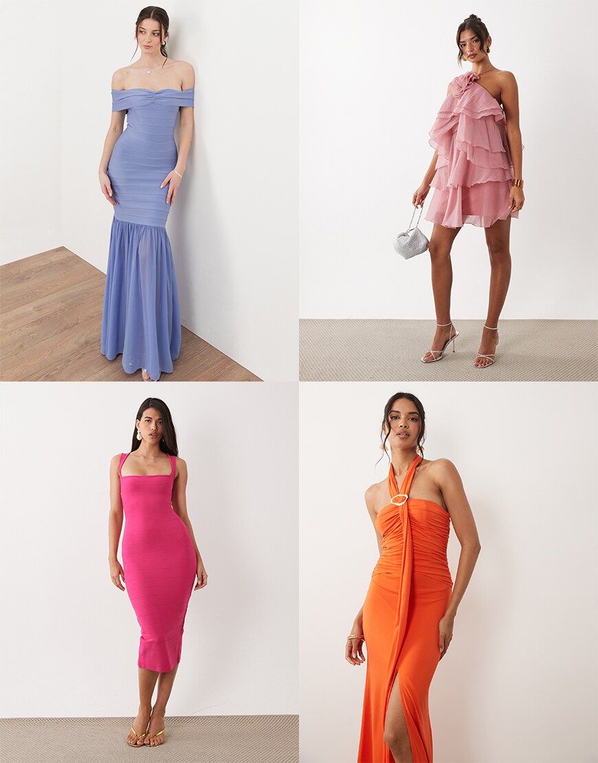 Collage of ASOS products