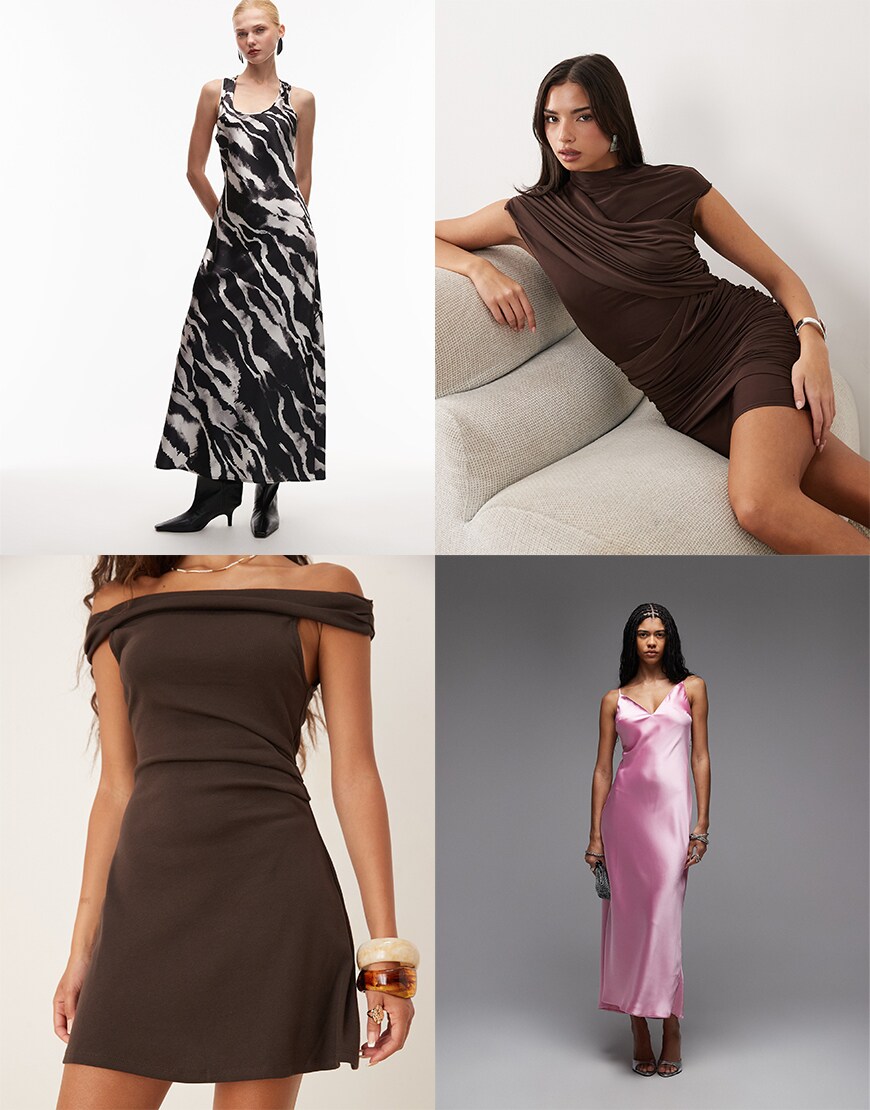 Collage of ASOS products