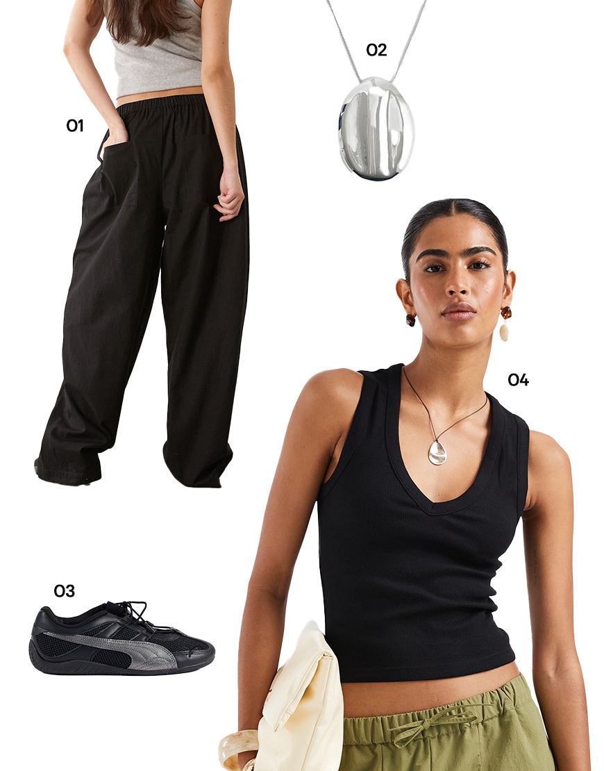 black summer clothes|ASOS Style Feed