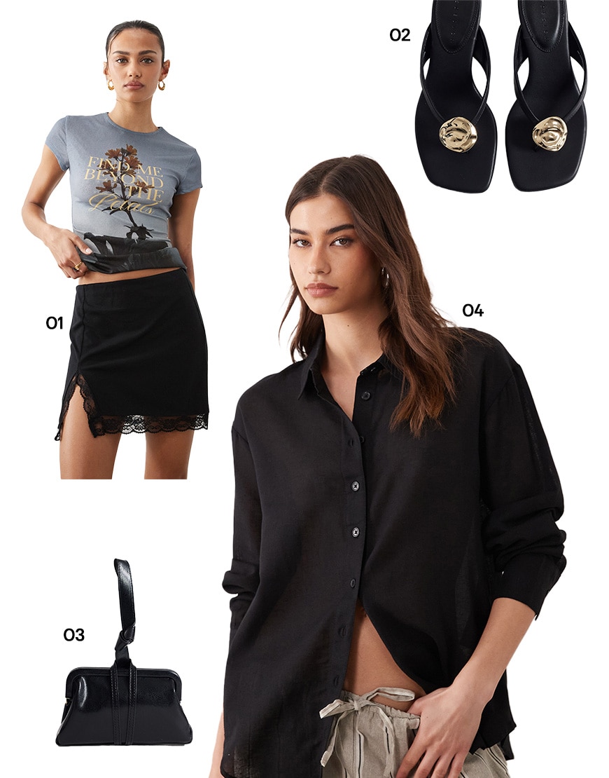 black summer clothes|ASOS Style Feed