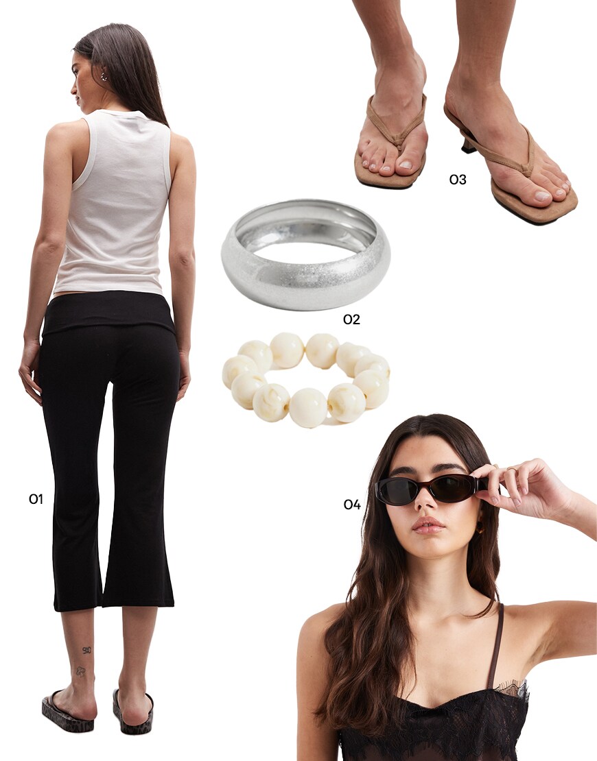 Collage of ASOS products