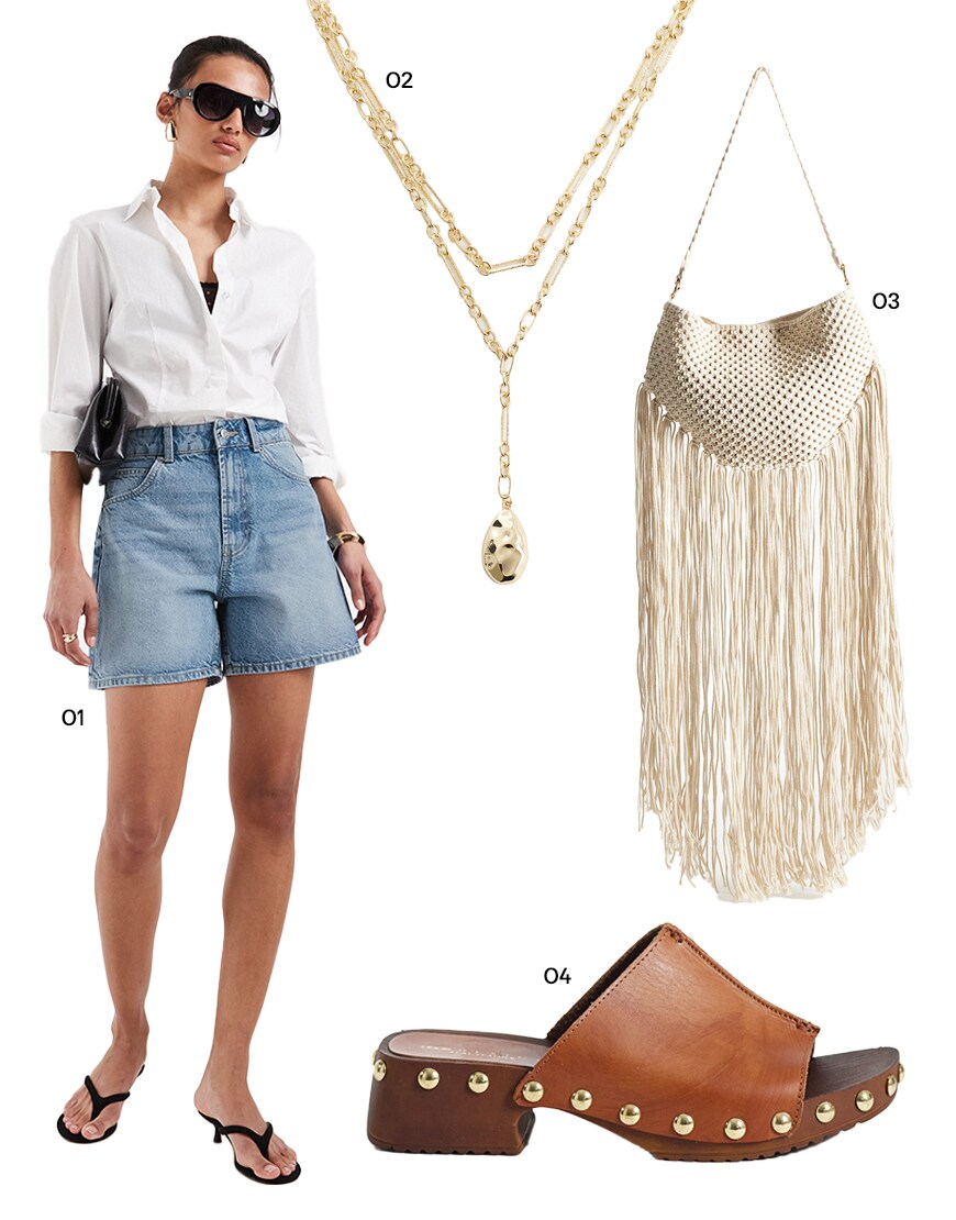Collage of ASOS products