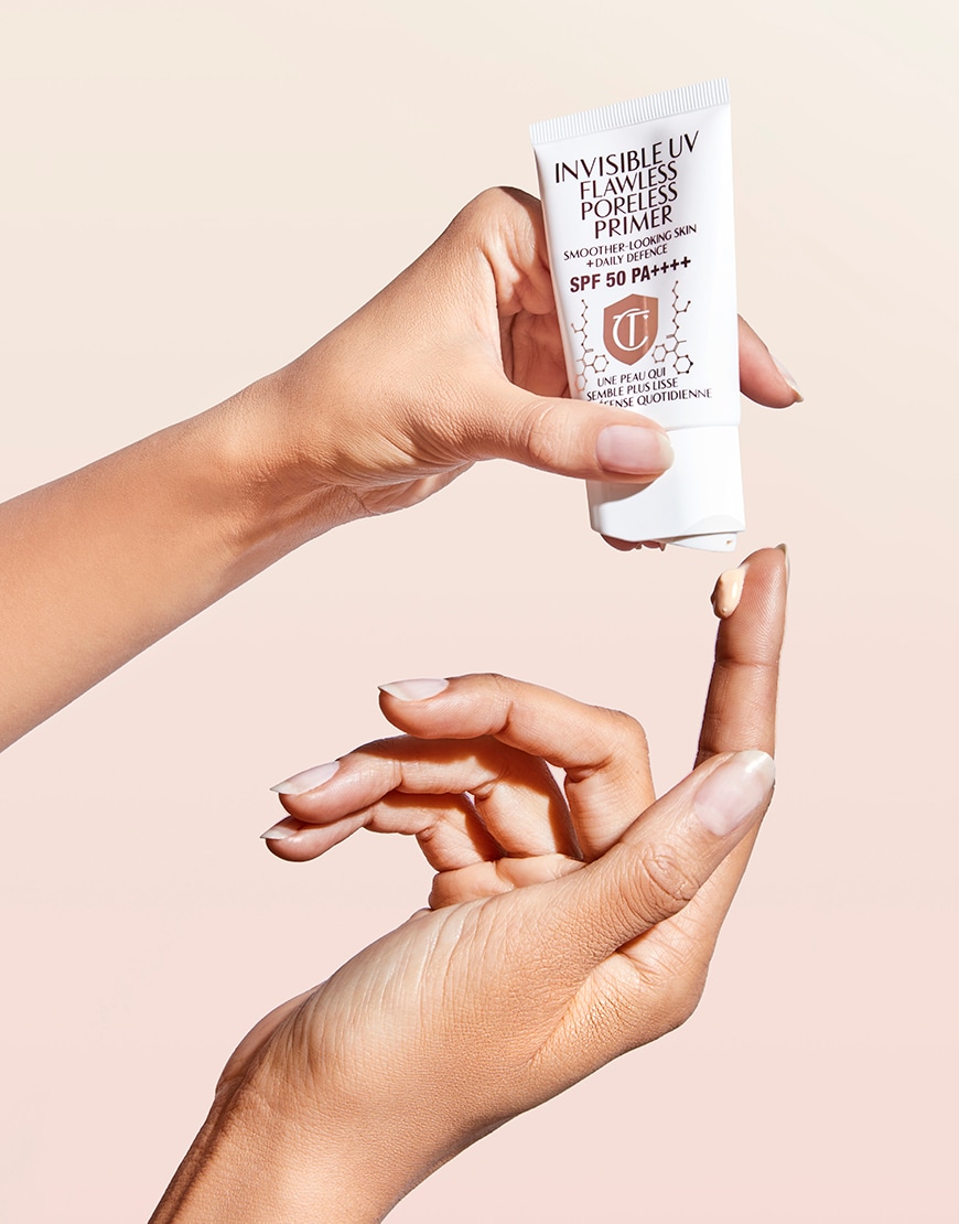 Woman wearing Charlotte Tilbury UV Primer | ASOS Style Feed