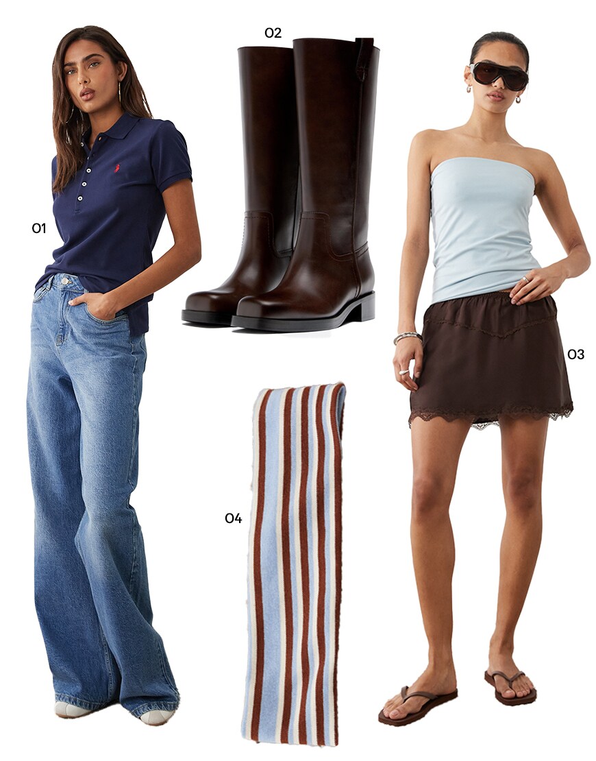 Collage of ASOS products