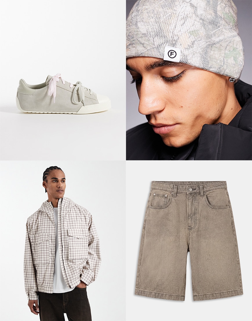 Collage of ASOS products