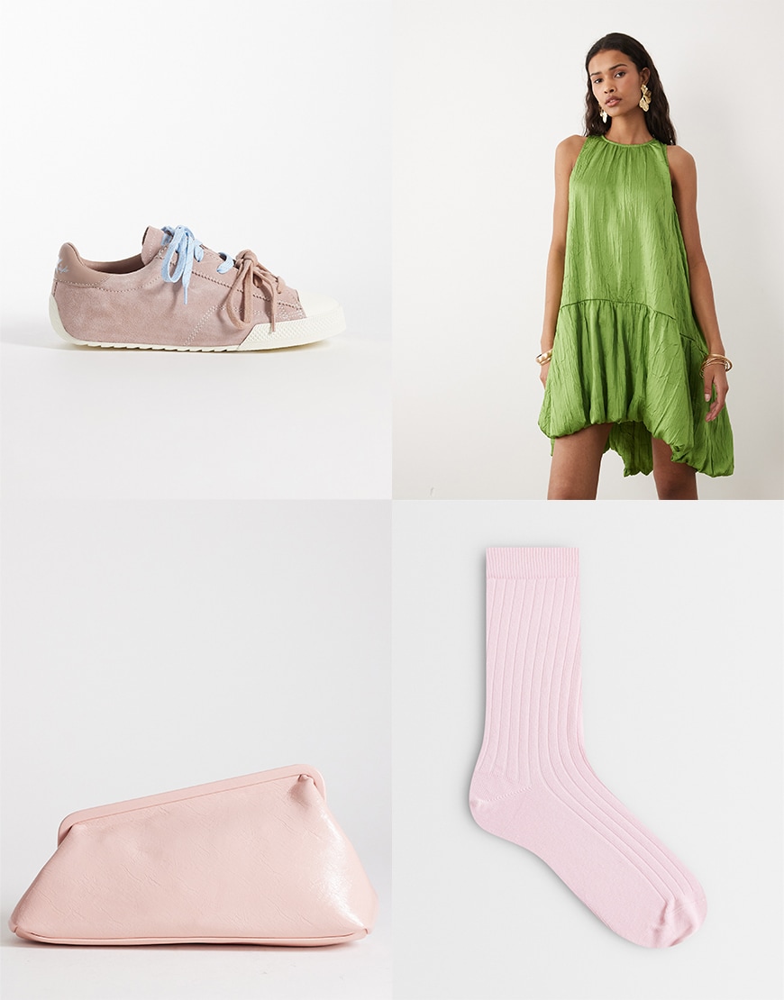 Collage of ASOS clothes