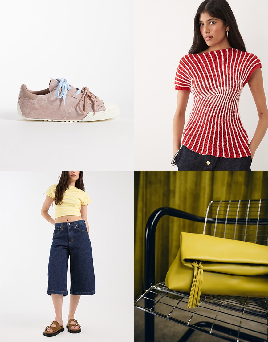 Collage of ASOS products