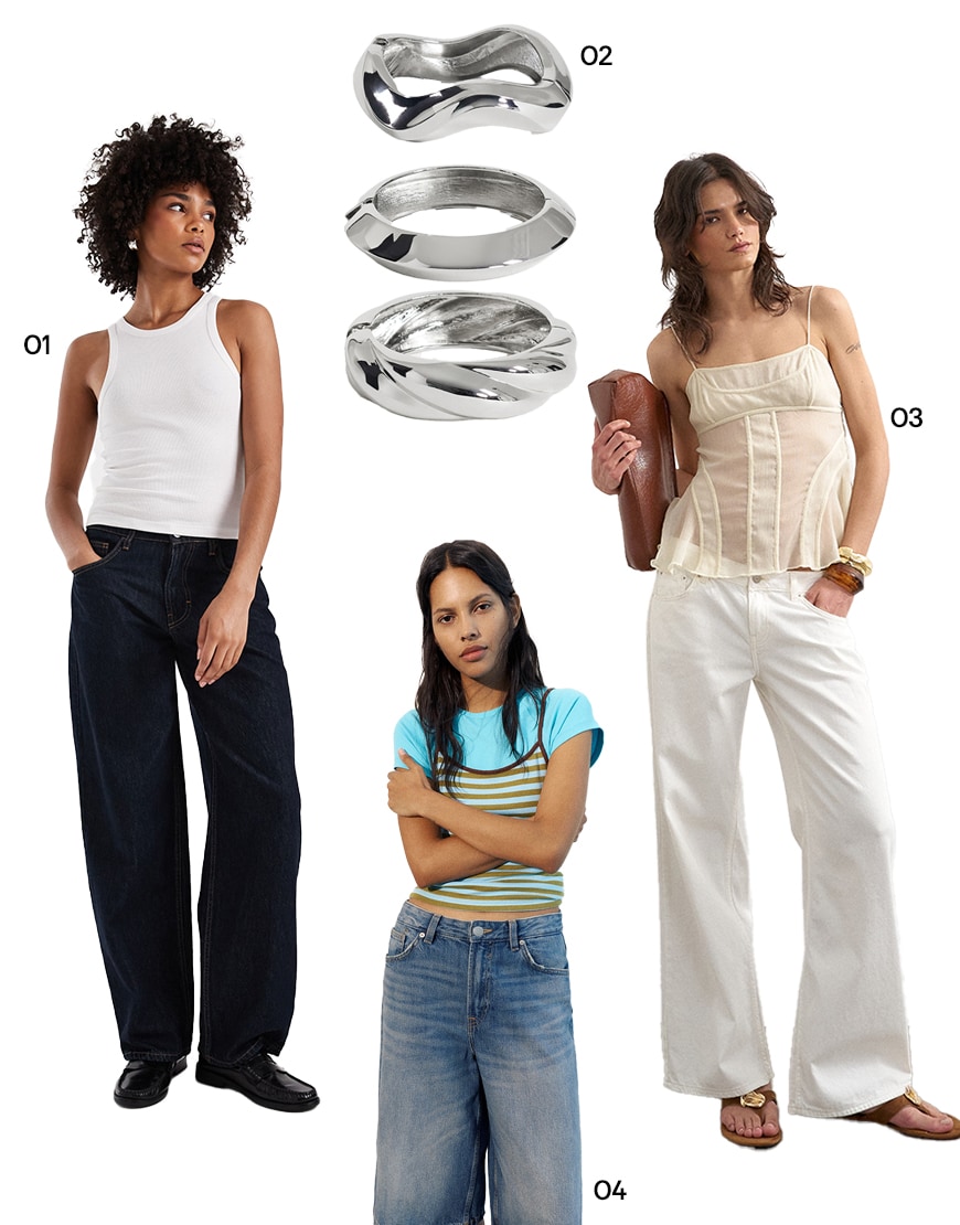 Collage of ASOS products