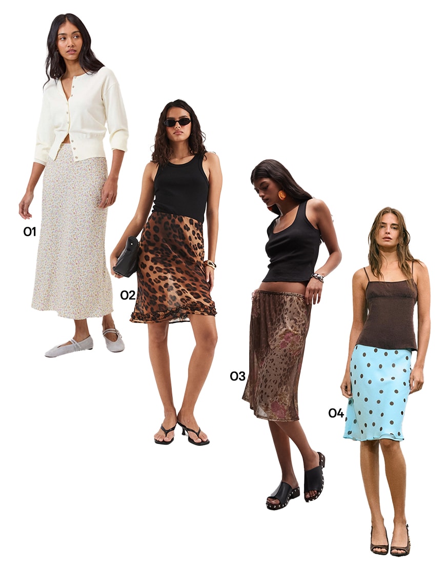 Top 20 Slip Skirts for Autumn | ASOS