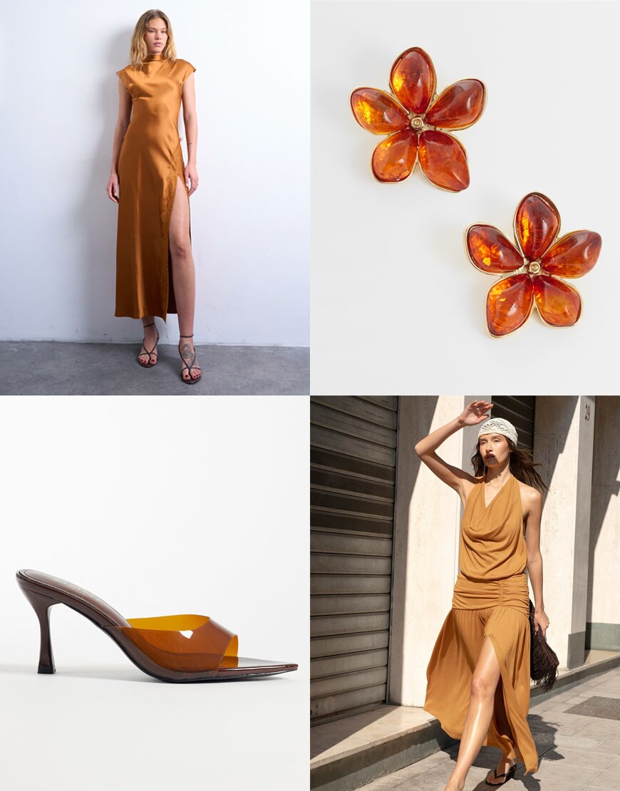 amber autumn colour trend| ASOS Style Feed