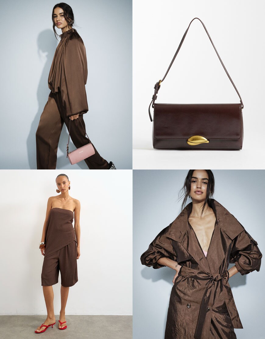 warm brown autumn colour trend| ASOS Style Feed