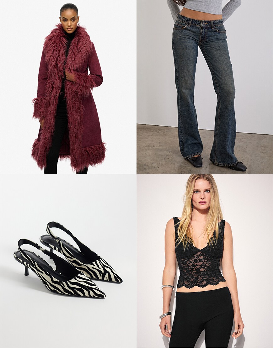 Collage of ASOS products