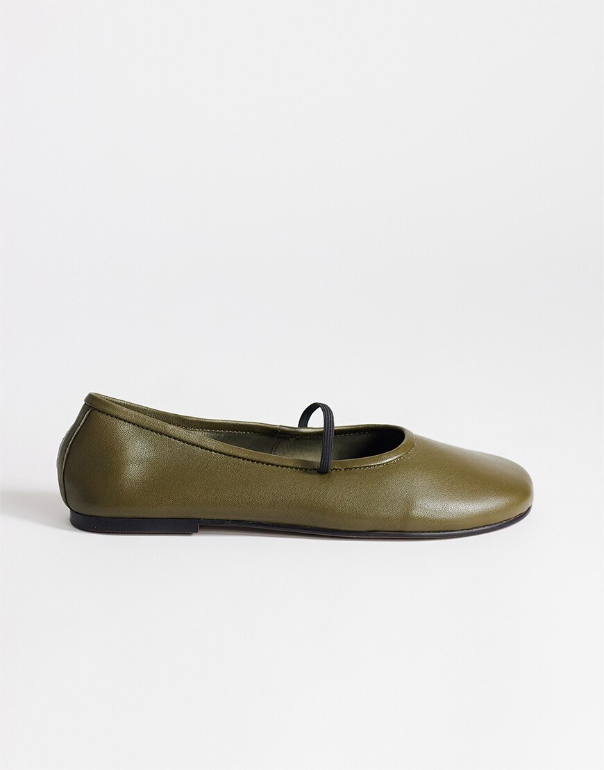 transitional season leather ballet flats| ASOS Style Feed