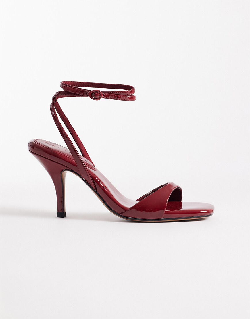 transitional season burgundy heels| ASOS Style Feed