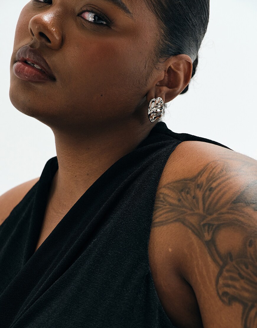 Woman wearing ASOS Adaptive dress | ASOS Style Feed