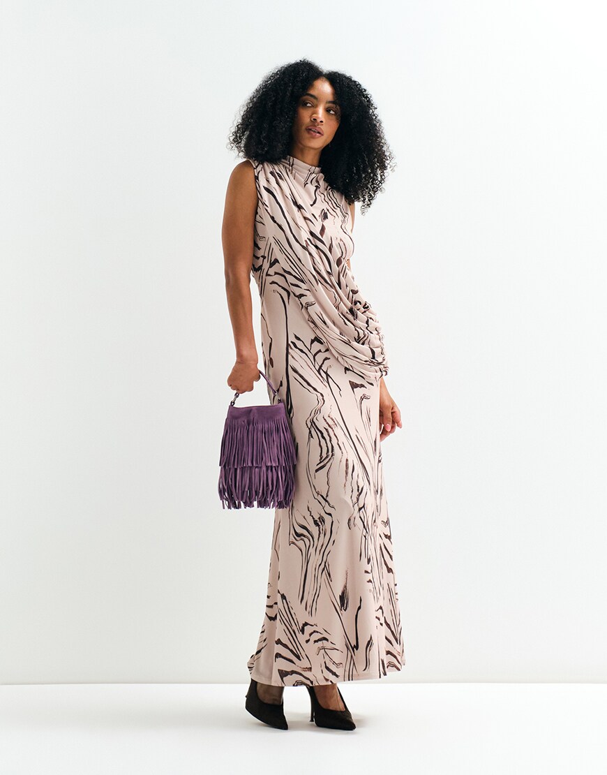 Woman wearing ASOS Adaptive dress | ASOS Style Feed