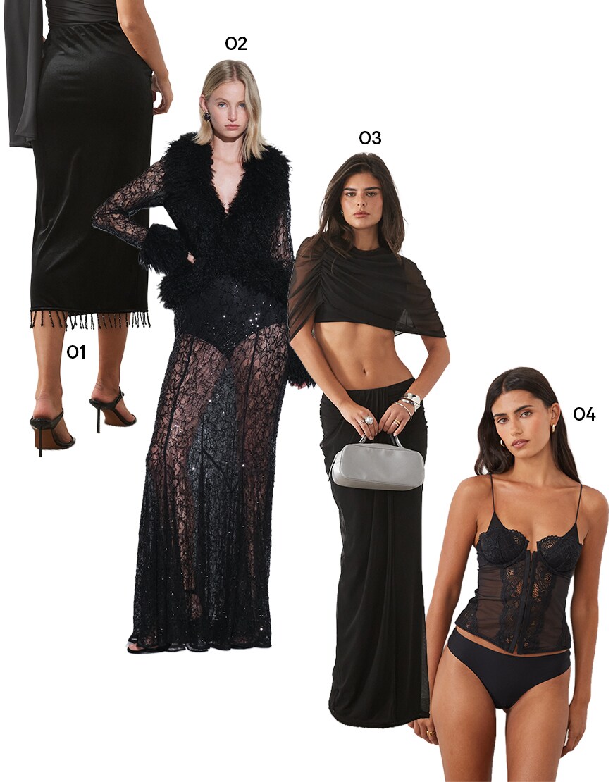 Witchy style collage| ASOS Style Feed