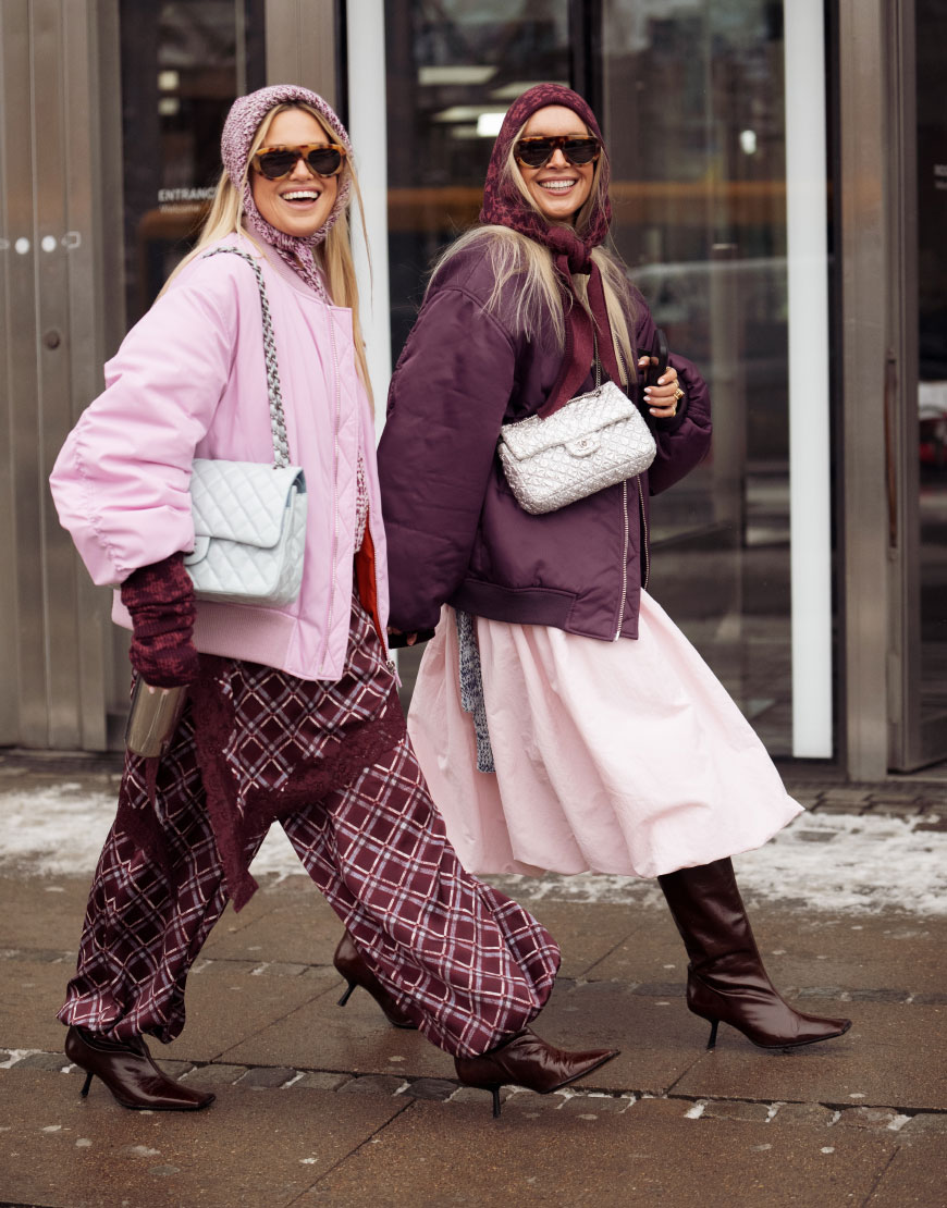 Influencers Wearing Burgundy at Copenhagen Fashion Week | ASOS