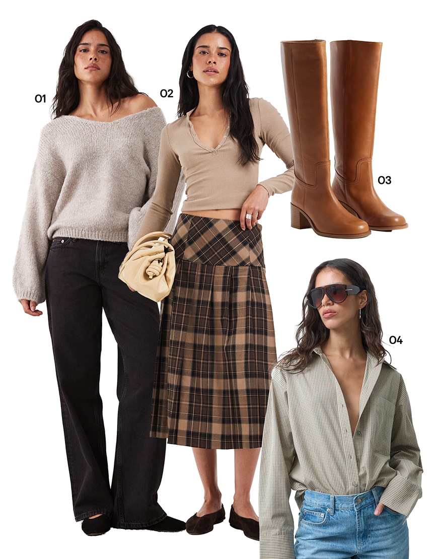 midi skirt collage| ASOS Style Feed